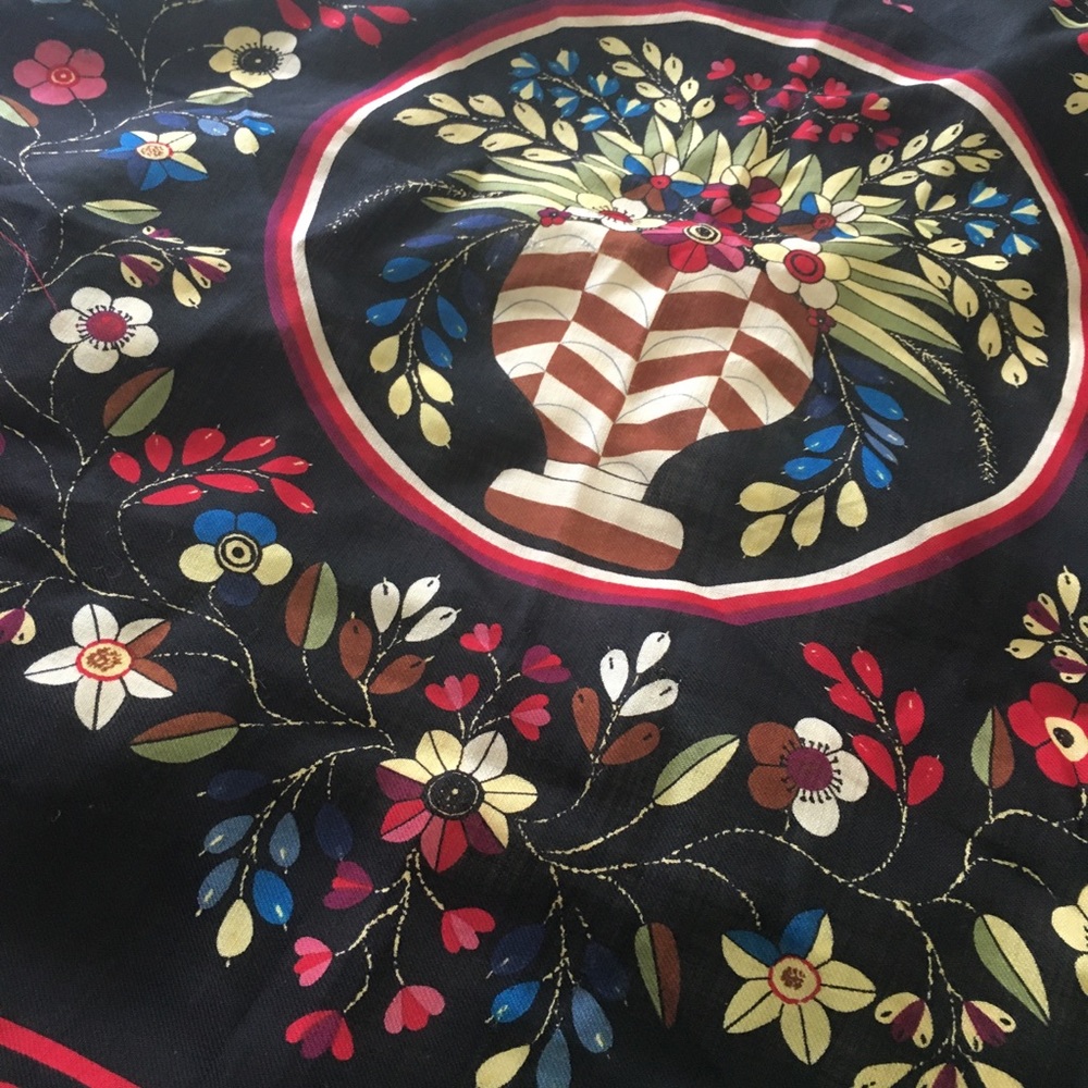 Colonial Williamsburg vintage scarf